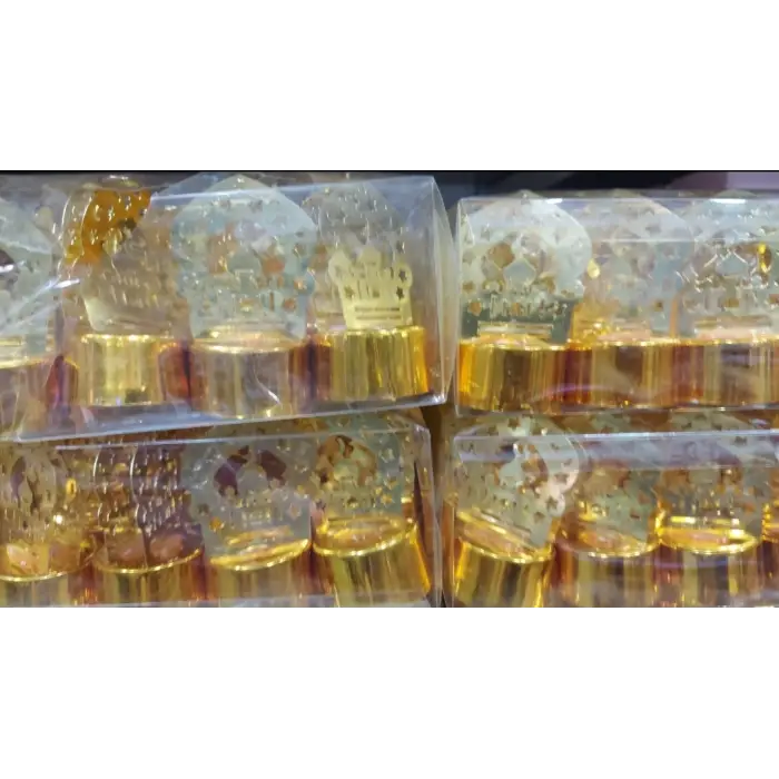 12li Ramazan Ayaklı Led Işık Gold Renk Gün Işığı Mz6200-234