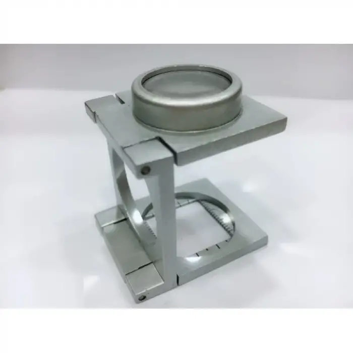 20 Mm Büyüteç Lup Dokumacı Büyüteci Full Çelik Katlanabilir Th9007a