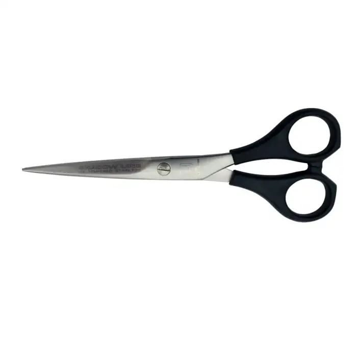 2217 M-525 Plastik Saplı Balık Sırtı Makas No: 6 İnç / 15,24 Cm - Paslanmaz Çelik