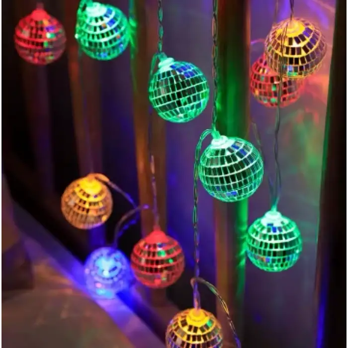 2m 10 Led Disko Toplu Led Rgb Mz-30r