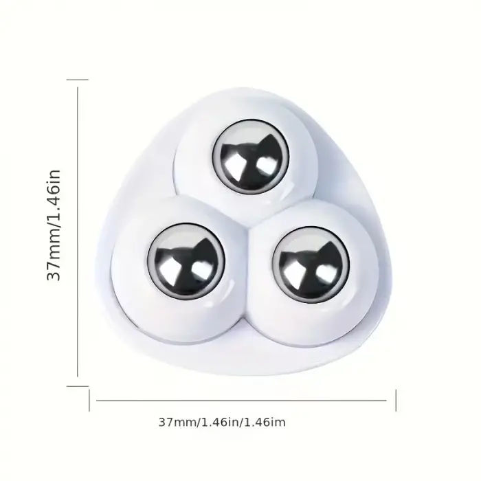 4lü Set 360 Derece Dönebilen Yapışkanlı Bilyalı Tekerlek - Eşya Kaydırıcı Mobilya Tekeri