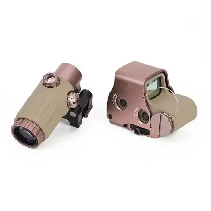 558g43 Xps2 Hedef İşaretleyici Red Dot  Holografik Nişangâh, 5x Büyütmeli Set Çöl Rengi