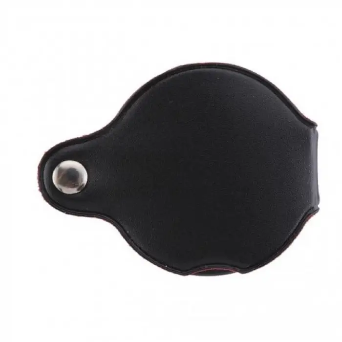 5x50mmmini Büyüteç,cepte Taşınan,optik Lens Katlanabilir Deri Kaplamaxx1051