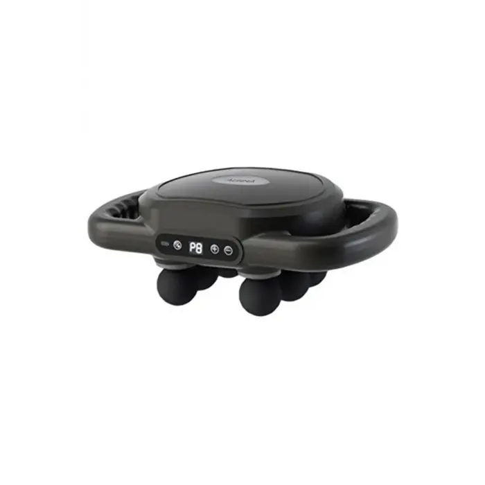 9 Kademeli Şarjlı Titreșimli Masaj Tabancası 6 Başlıklı / 25w 1800 Mah