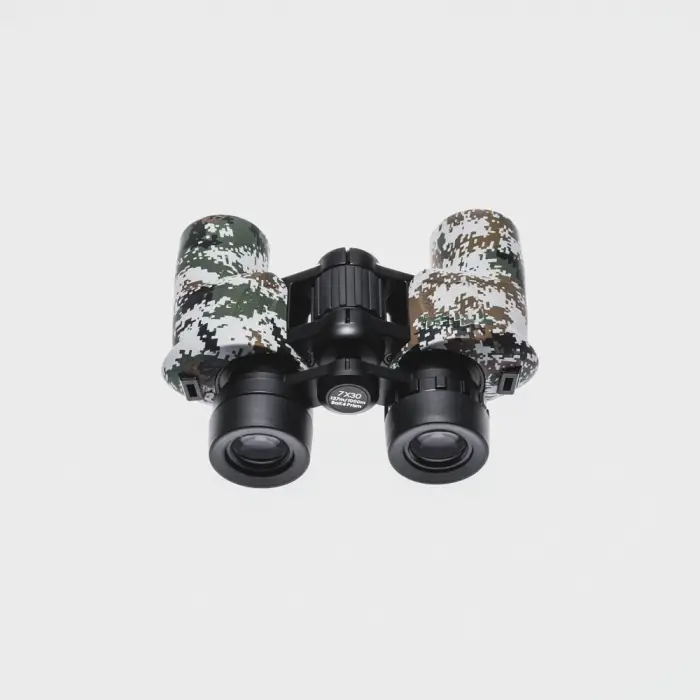 7x30 Profesyonel Su Geçirmez El Dürbünü 1000m/137m – Kamuflaj