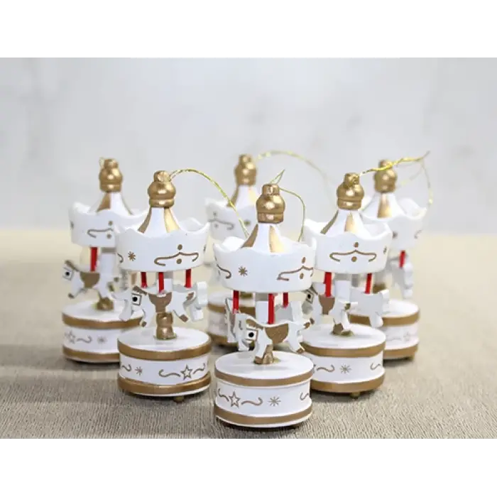 Ahşap 6lı Dekoratif Atlı Karınca Alk4393