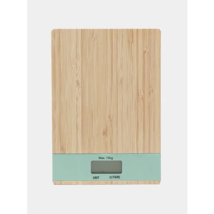 Ahşap Lüks Dijital Ekranlı 15 Kg 1 Gr Çok Şık Hassas Elektronik Mutfak Terazisi
