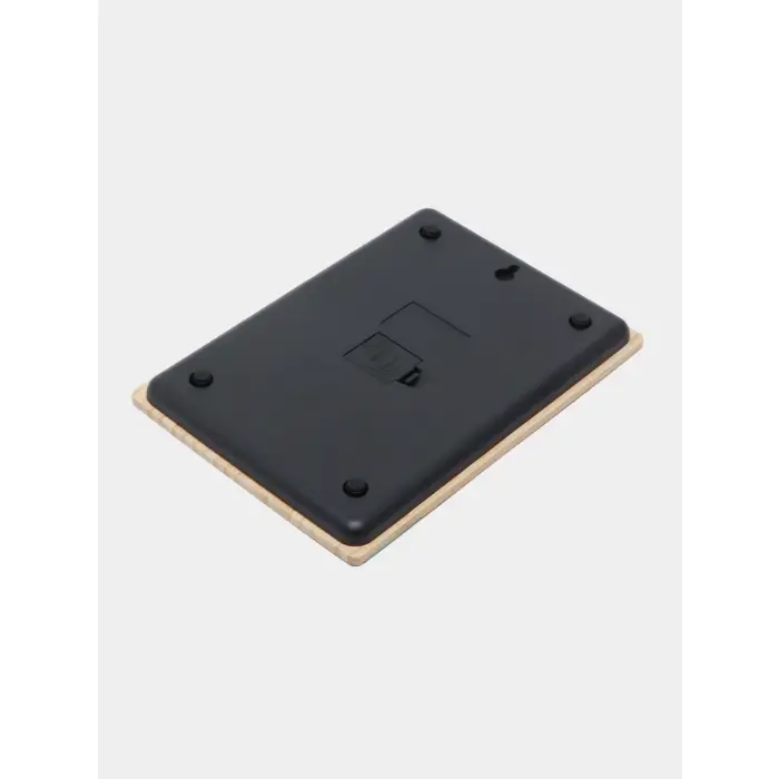 Ahşap Lüks Dijital Ekranlı 15 Kg 1 Gr Çok Şık Hassas Elektronik Mutfak Terazisi