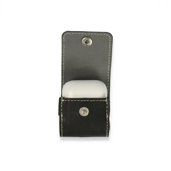 Airpods 2 (2.nesil) Askılı Kılıf - Siyah