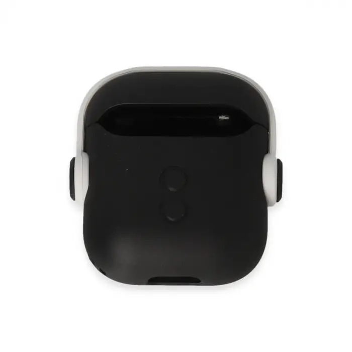 Airpods 2 (2.nesil) Cool Kılıf - Siyah-beyaz