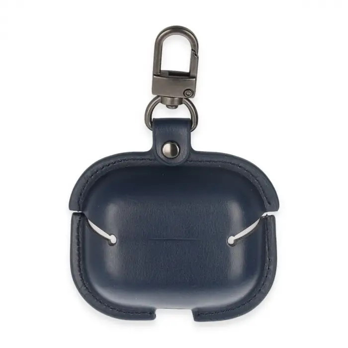 Airpods 3 (3.nesil) Çanta Deri Kılıf - Lacivert