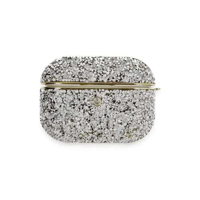 Airpods Pro 2 (2.nesil) Luz Taşlı Kılıf - Mavi