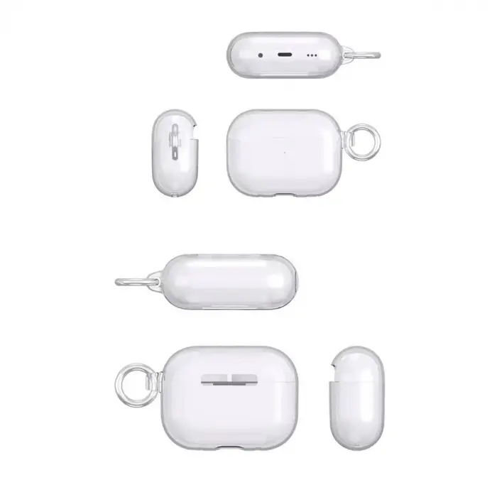 Airpods Pro 2 (2.nesil) Shell Kılıf - Şeffaf