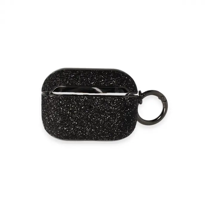 Airpods Pro 2 (2.nesil) Spell Simli Kılıf - Siyah