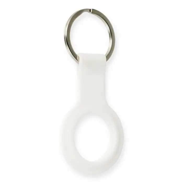 Airtag Silikon Kılıf - Beyaz