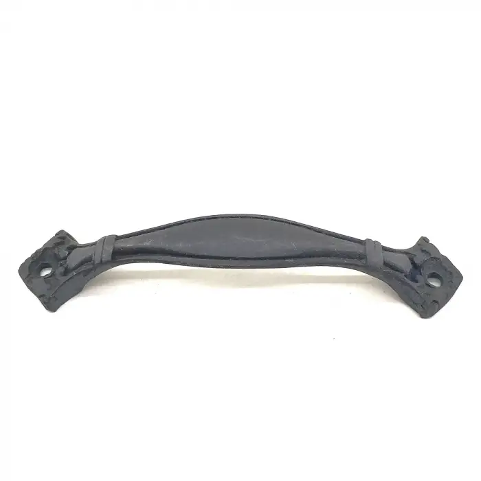 Antika Tarz Dekoratif Pirinç Deste Mobilya Kulbu - 25x120 Mm, Oksit