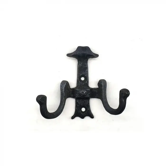 Antika Tarz Dekoratif Pirinç Gemici Askı - 85x94 Mm, Oksit