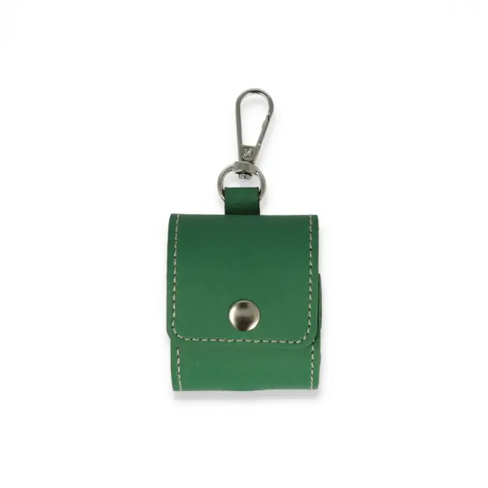 Apple Airpods 2 (2.nesil) Askılı Kılıf - Yeşil