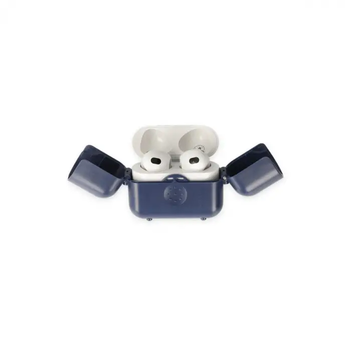 Apple Airpods 3 (3.nesil) Basmalı Kılıf - Lacivert