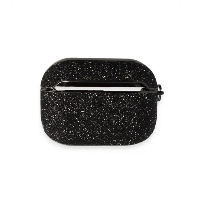 Apple Airpods Pro 2 (2.nesil) Spell Simli Kılıf - Siyah