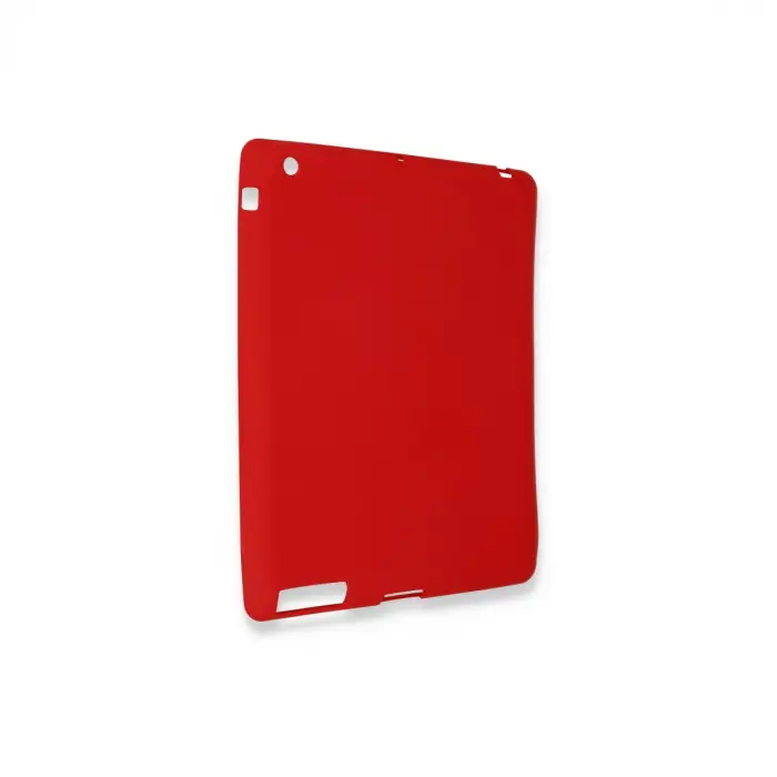 Apple İpad 4 9.7 Kılıf Evo Tablet Silikon - Kırmızı