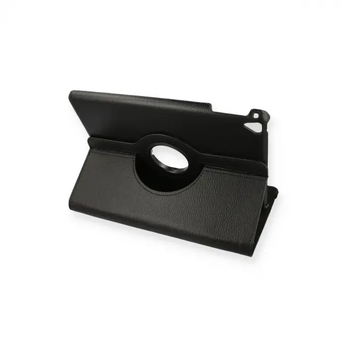 Apple İpad 9.7 (2018) Kılıf 360 Tablet Deri Kılıf - Siyah