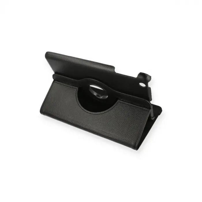 Apple İpad Mini 1 Kılıf 360 Tablet Deri Kılıf - Siyah