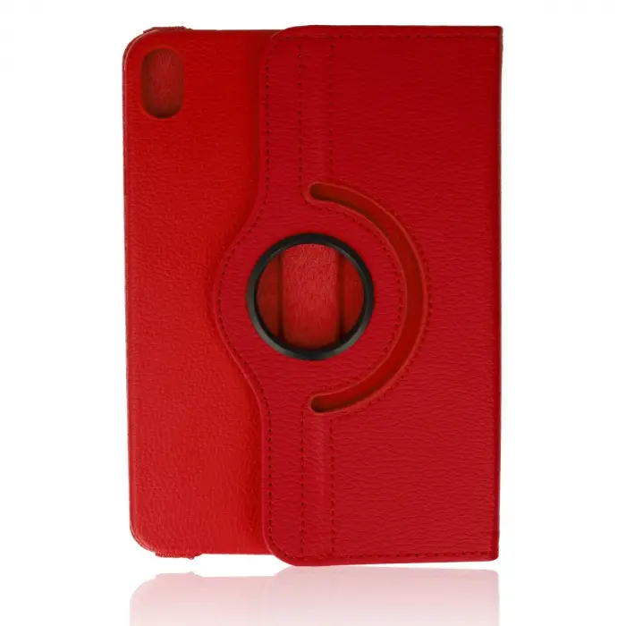 Apple İpad Mini 6 Kılıf 360 Tablet Deri Kılıf - Kırmızı