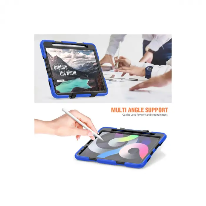 Apple İpad Pro 11 (2020) Kılıf Griffin Tablet Kapak - Mavi