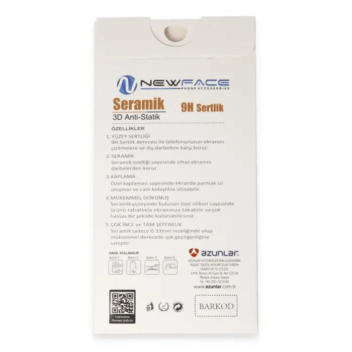 Apple İphone 11 Pro 3d Antistatik Mat Seramik Nano Ekran Koruyucu