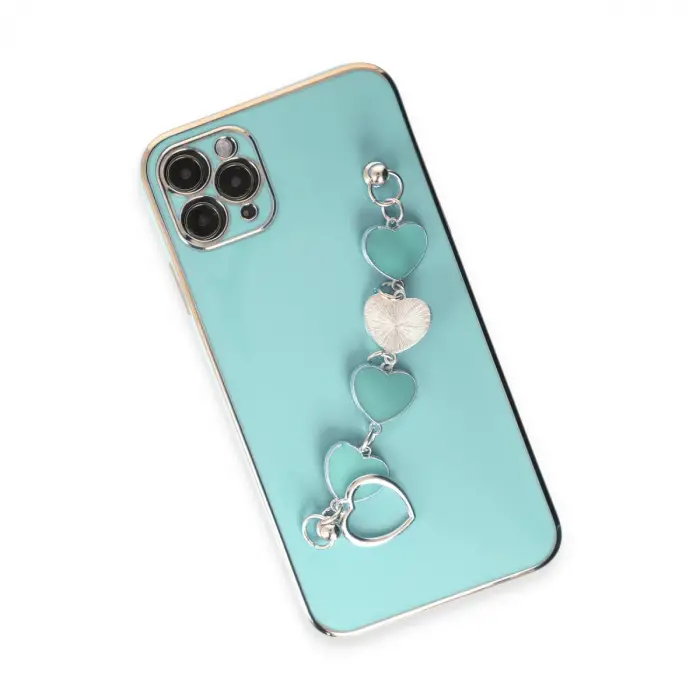 Apple İphone 11 Pro Kılıf Esila Silikon - Su Yeşili