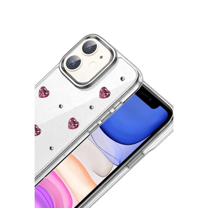 Apple İphone 12 Fiyonk Desenli Kapak - Desen 3