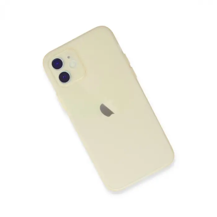 Apple İphone 12 Kılıf Puma Silikon - Gold