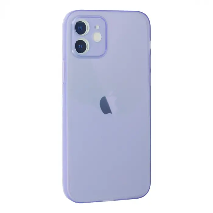 Apple İphone 12 Kılıf Puma Silikon - Mor