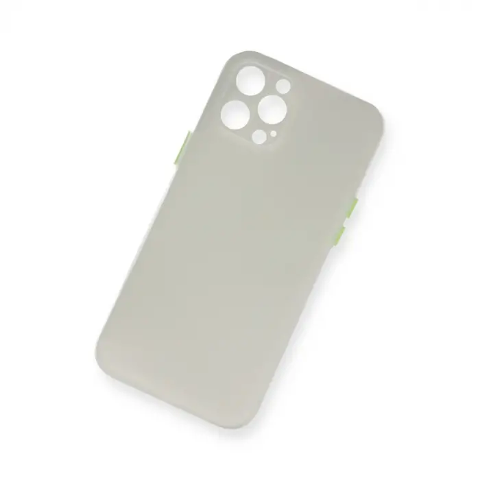 Apple İphone 12 Pro Kılıf Pp Ultra İnce Kapak - Beyaz