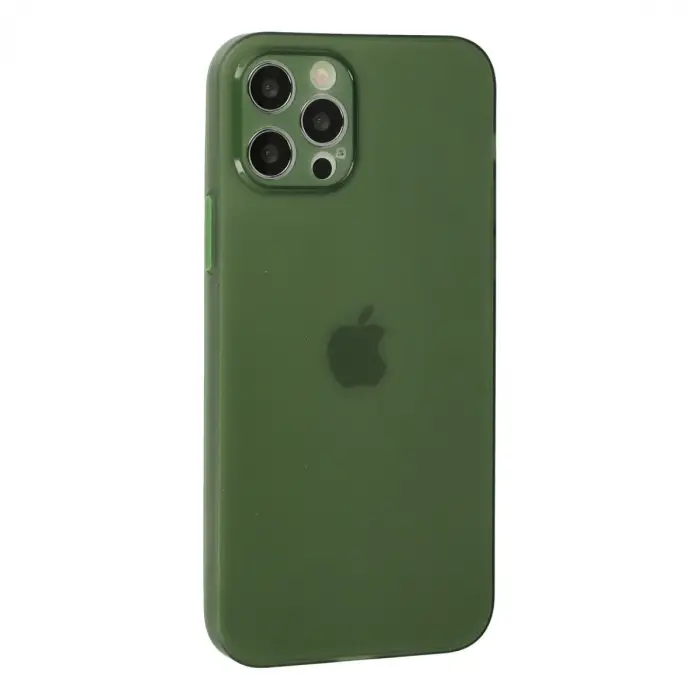 Apple İphone 12 Pro Kılıf Puma Silikon - Yeşil