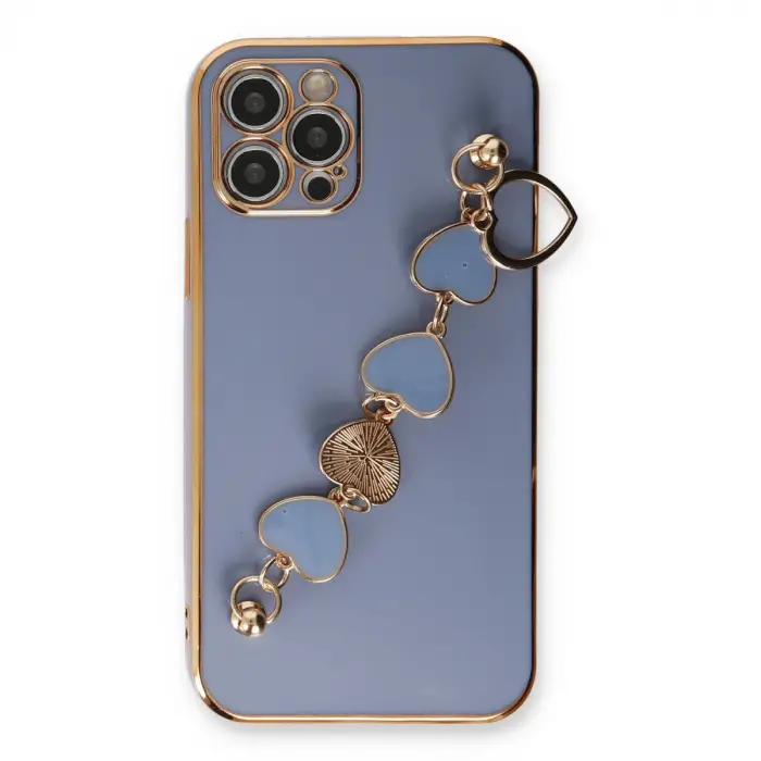 Apple İphone 12 Pro Max Kılıf Esila Silikon - Gri