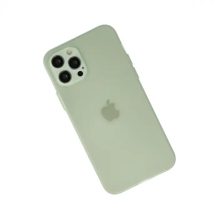 Apple İphone 12 Pro Max Kılıf Puma Silikon - Açık Yeşil