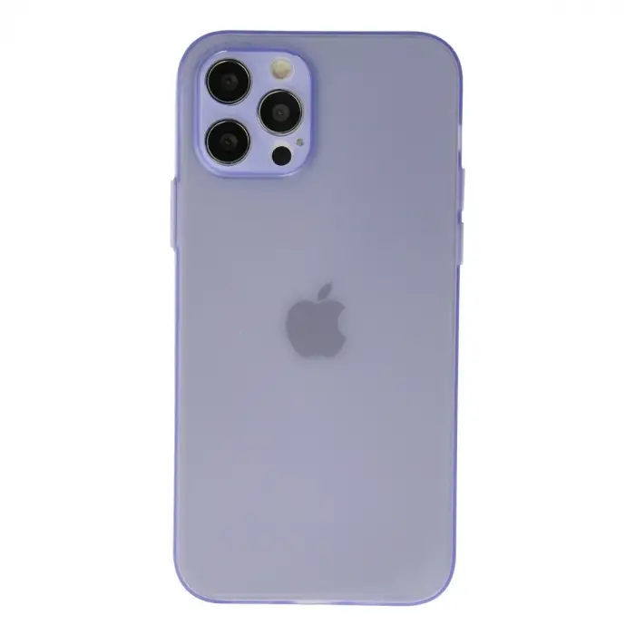 Apple İphone 12 Pro Max Kılıf Puma Silikon - Mor