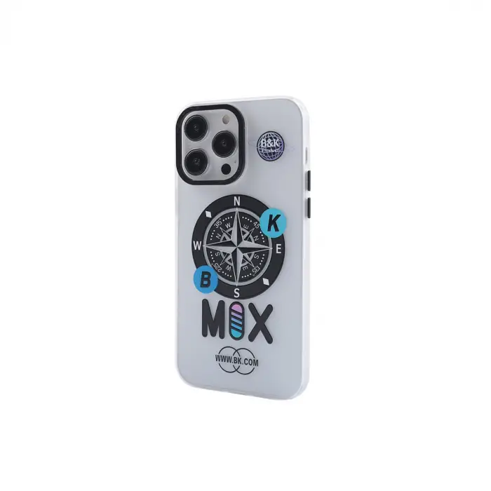 Apple İphone 13 Pro Kılıf Apollo Magneticsafe Desenli Kapak - Apollo Şeffaf - 3