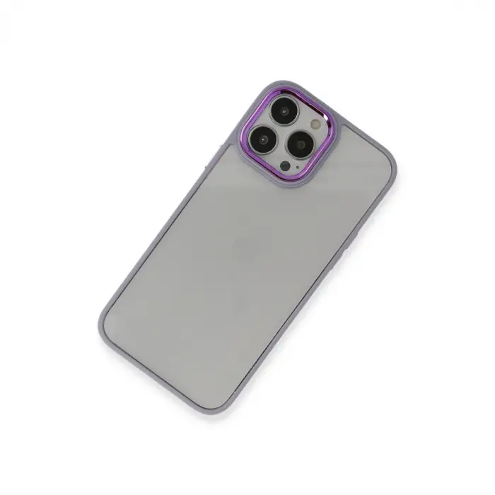 Apple İphone 13 Pro Kılıf Dora Kapak - Lila