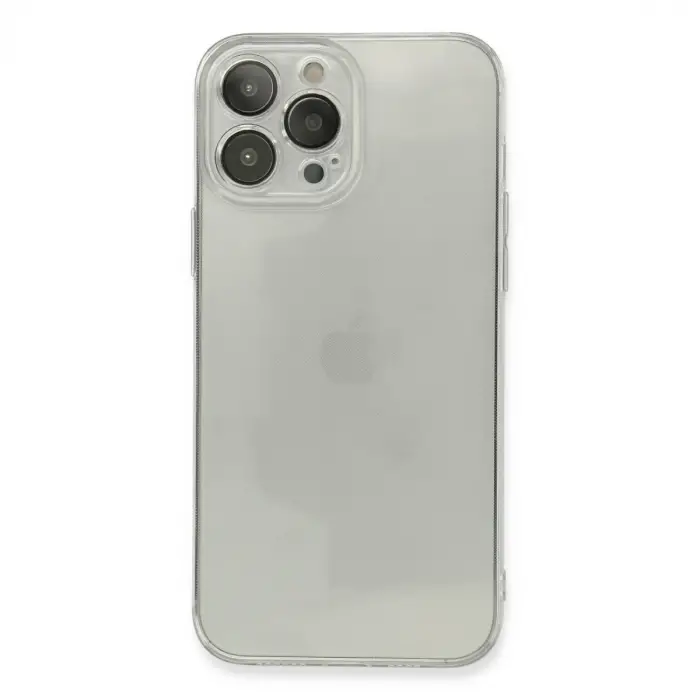 Apple İphone 13 Pro Kılıf Fly Lens Silikon - Şeffaf