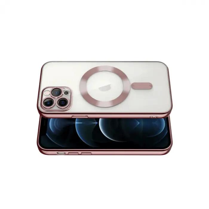 Apple İphone 13 Pro Kılıf Kross Magneticsafe Kapak - Rose