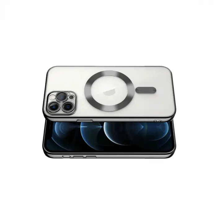Apple İphone 13 Pro Kılıf Kross Magneticsafe Kapak - Siyah