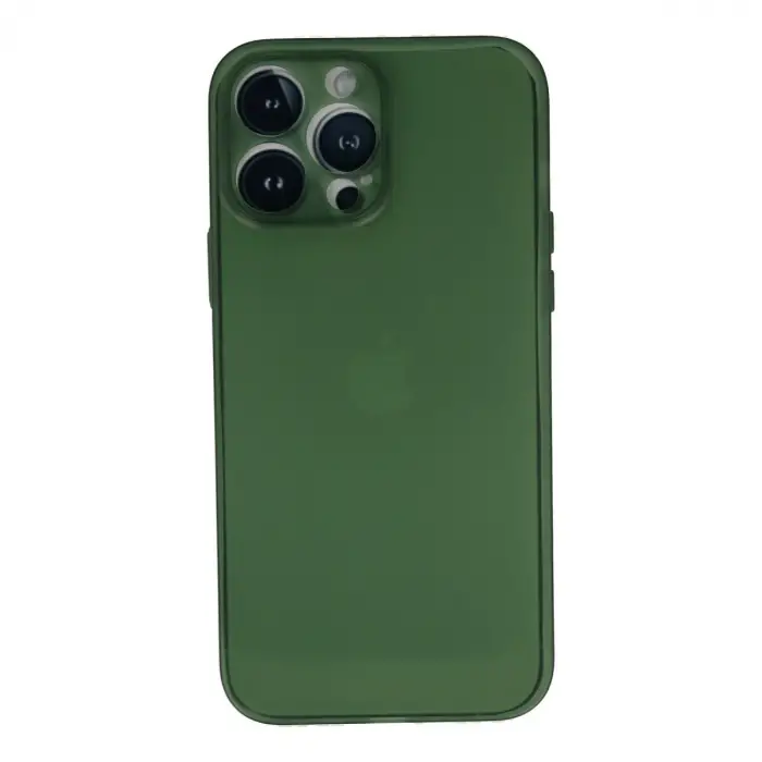 Apple İphone 13 Pro Kılıf Pp Ultra İnce Kapak - Yeşil