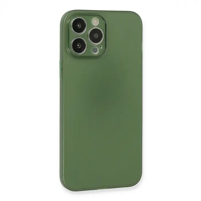 Apple İphone 13 Pro Kılıf Puma Silikon - Yeşil