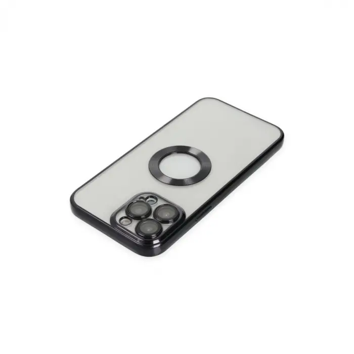 Apple İphone 13 Pro Kılıf Slot Silikon - Siyah