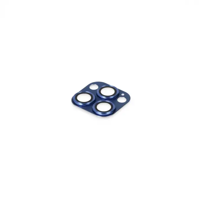 Apple İphone 13 Pro Max Pers Alüminyum Kamera Lens - Lacivert