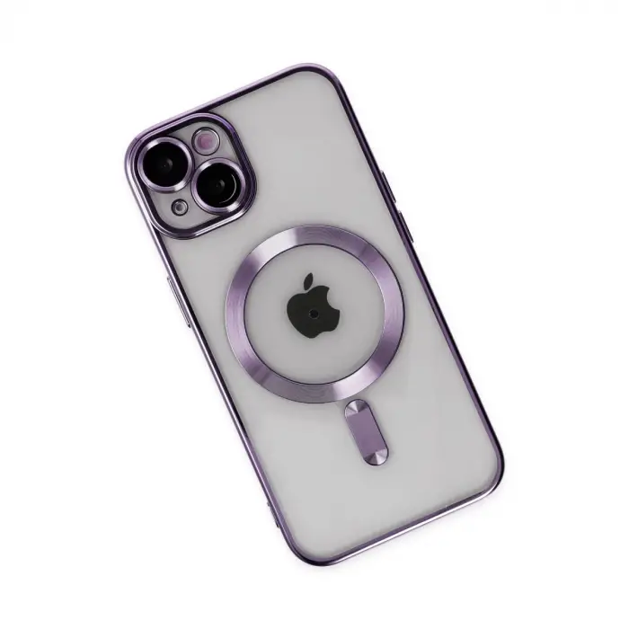 Apple İphone 14 Kılıf Kross Magneticsafe Kapak - Mor