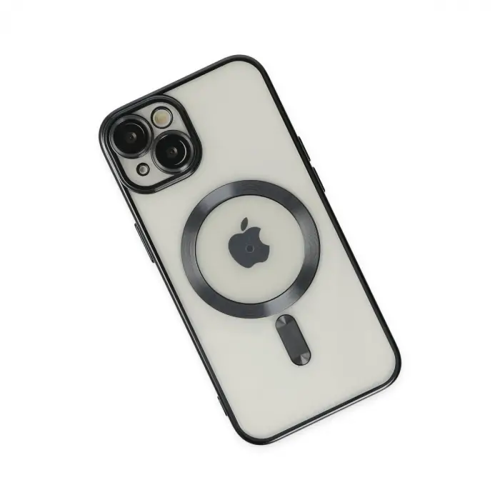 Apple İphone 14 Kılıf Kross Magneticsafe Kapak - Siyah